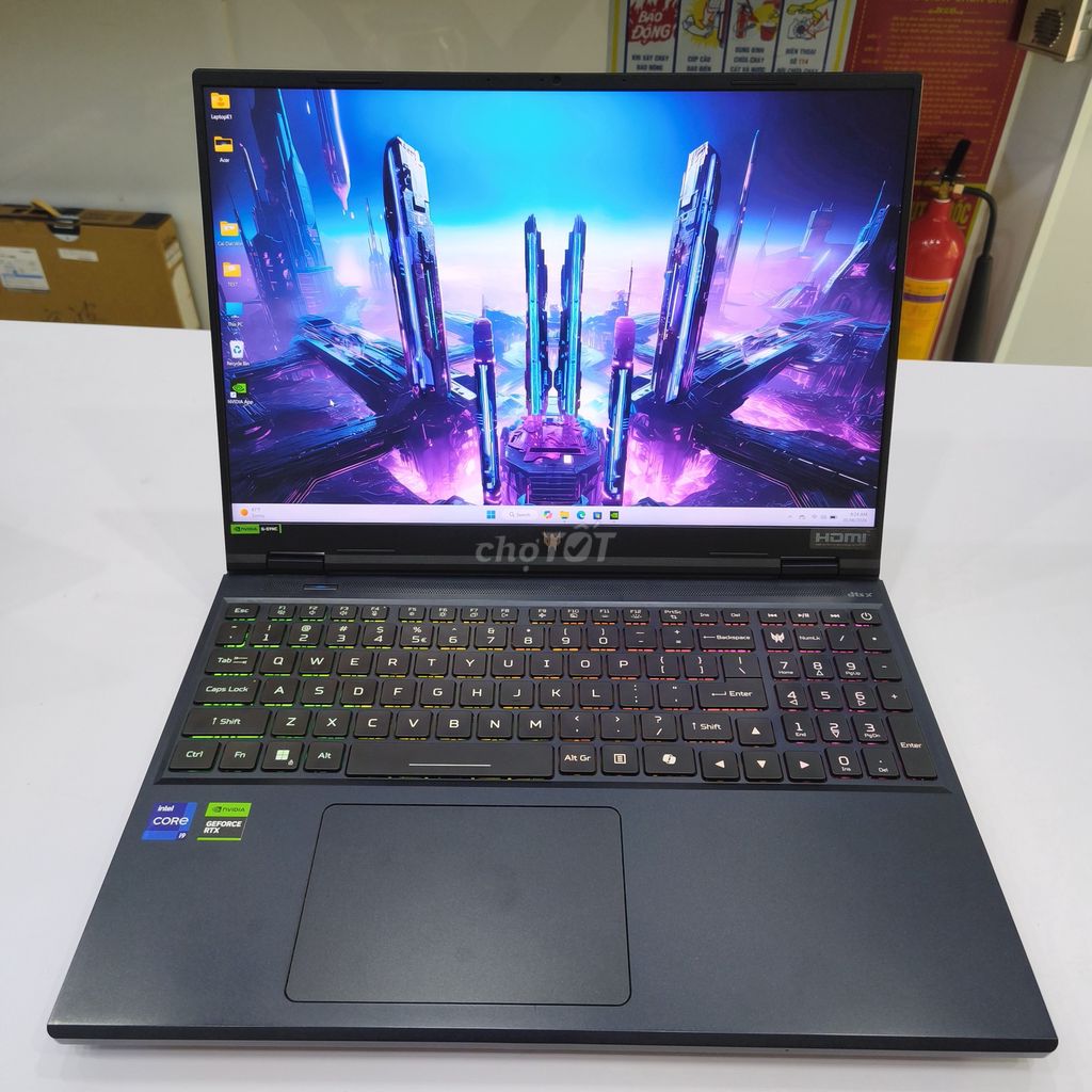 Acer Predator Helios Neo 16 i9-14900HX RTX 4060. Mua bán Laptop tại Quận Hai Bà Trưng Hà Nội được đăng bởi Nguyễn Kha hình 1