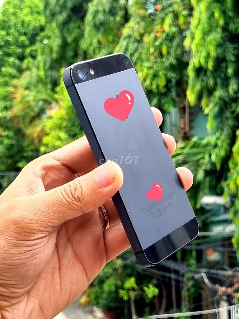 iPhone 5 Đen quốc tế Nguyên zin. Mua bán Điện thoại tại Quận Hải Châu Đà Nẵng được đăng bởi Lộc Roy hình 1