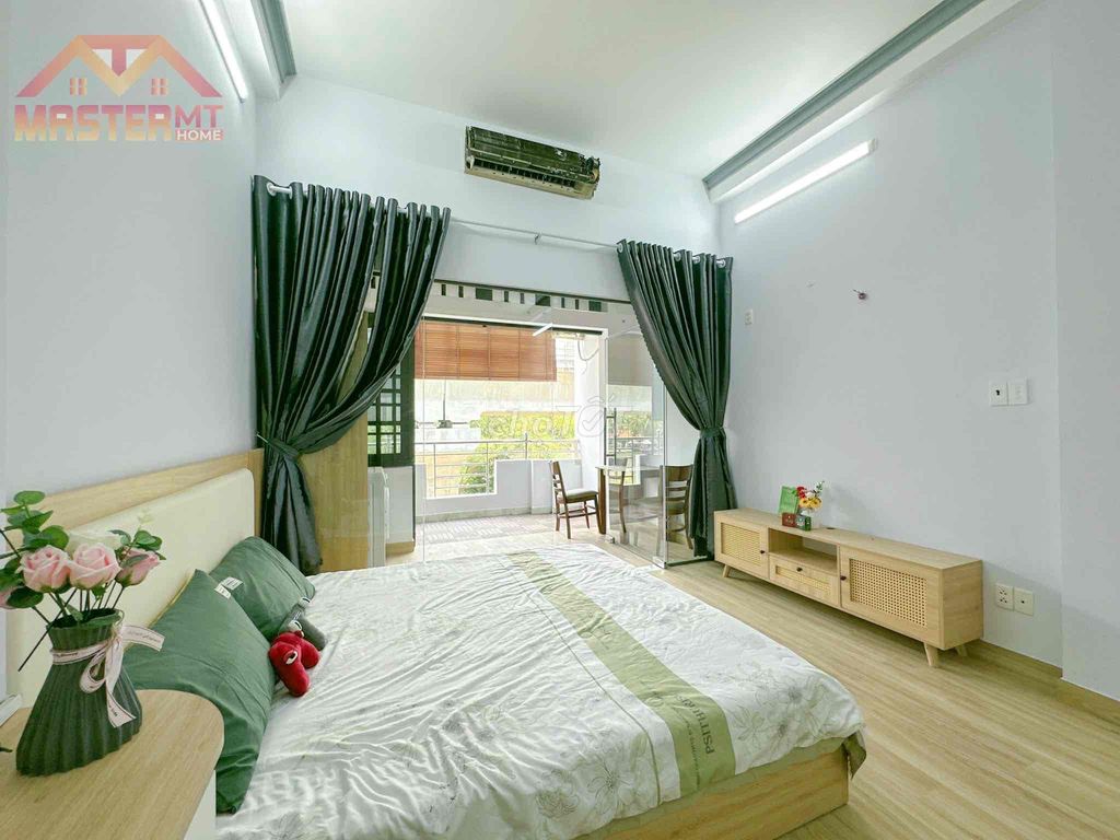 🤩🤩CĂN HỘ 1PN bancol full nội thất+40m2 NGAY KDL Văn Thánh,ĐBP