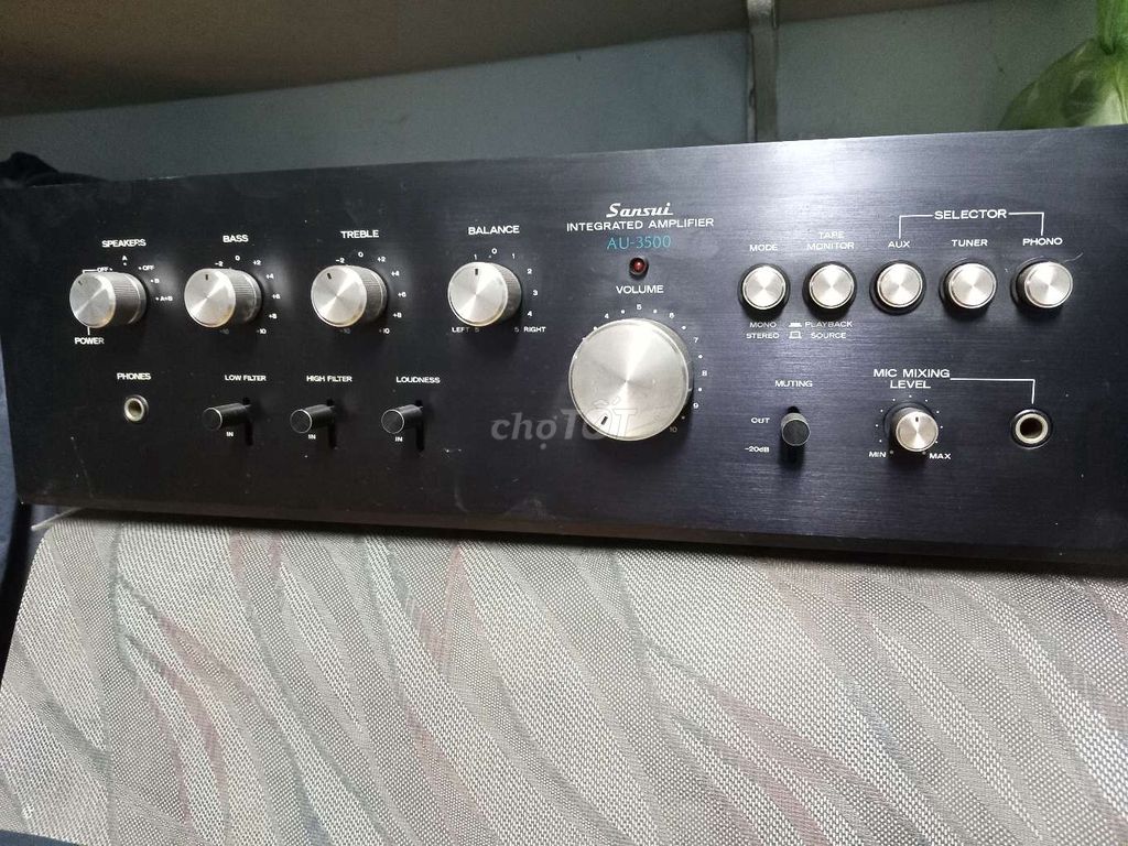 amplysansui,au3500,100v4so sắt. Mua bán Tivi, Âm thanh tại Thành phố Mỹ Tho Tiền Giang được đăng bởi Mai Ngọc Hiep  hình 1