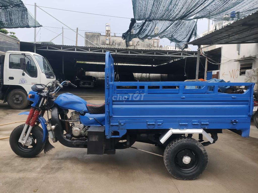 Về quê bán lại xe ba gác sườn y máy 200cc