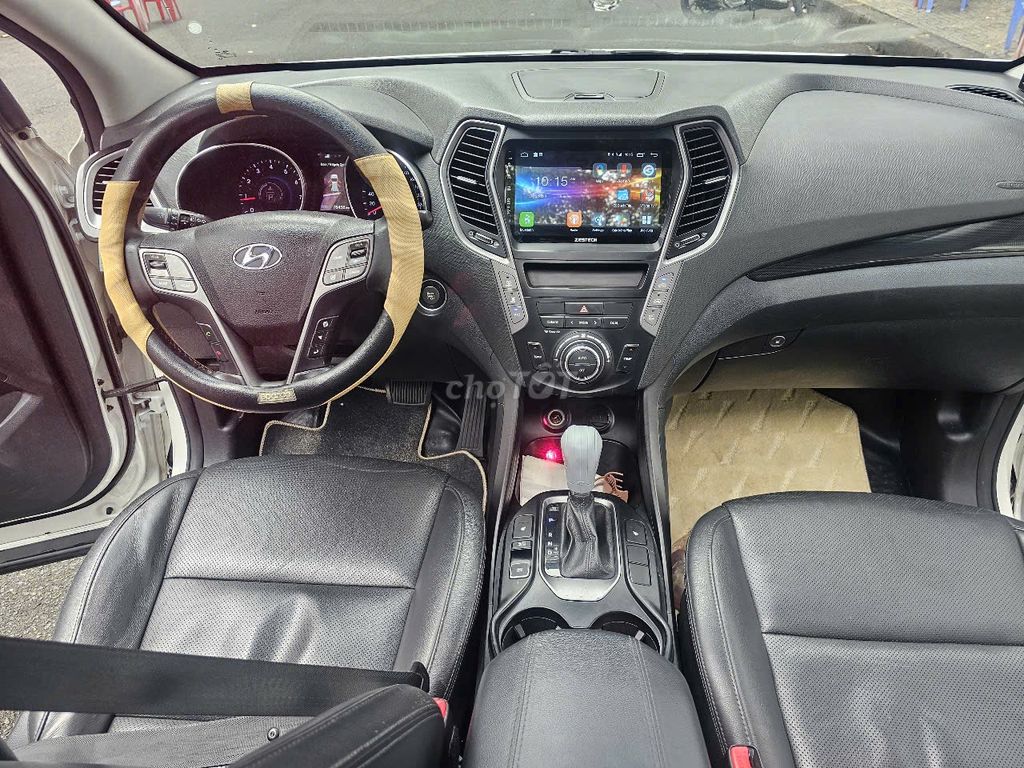 Hyundai Santa Fe 2015  - 78000 km. Mua bán Ô tô tại Quận 10 Tp Hồ Chí Minh được đăng bởi A Thanh hình 10