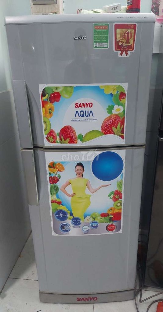 Tủ lạnh Sanyo 250 lít đẹp zin