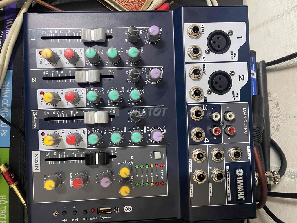 Mixer Yamaha F4 Mới 99%. Mua bán Tivi, Âm thanh tại Huyện Bình Chánh Tp Hồ Chí Minh được đăng bởi Ngô Ngọc Ẩn hình 1
