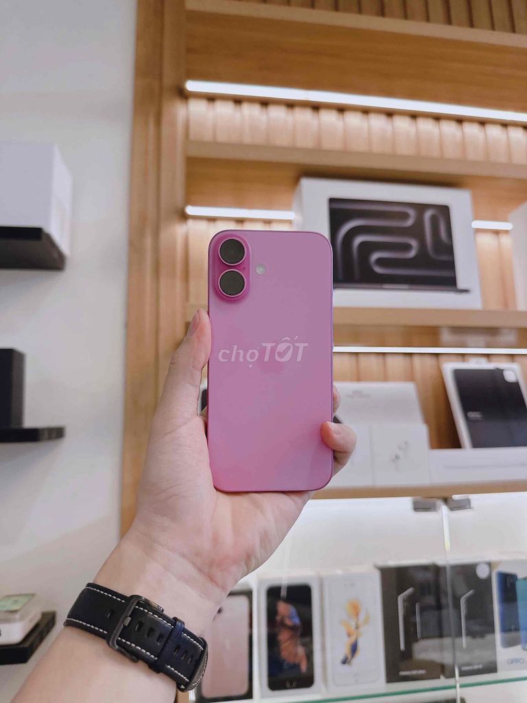 Apple iPhone 16 128GB Hồng 100% pin. Mua bán Điện thoại tại Quận Đống Đa Hà Nội được đăng bởi Ngô Minh Hoàng hình 1