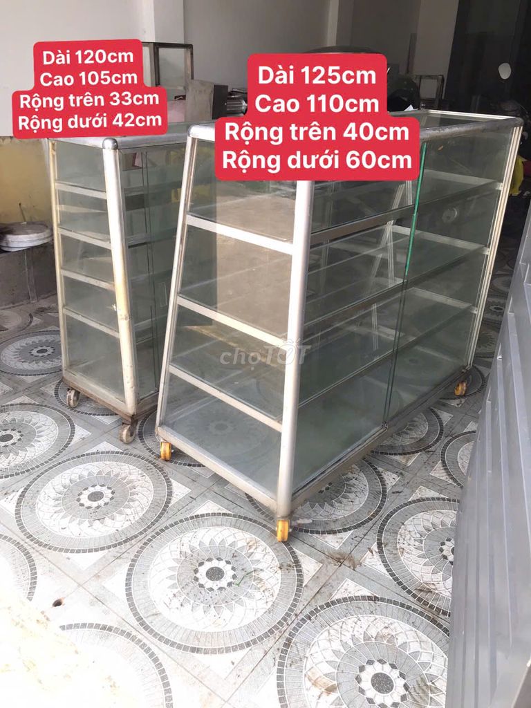 2 Tủ kính trưng bày . Mua bán Nội thất, đồ gia dụng khác tại Thành phố Biên Hòa Đồng Nai được đăng bởi Hạnh Phạm hình 1