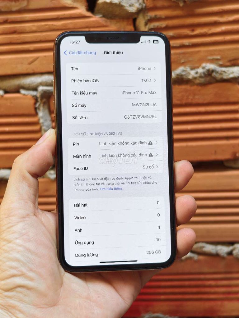 Apple iPhone 11 Pro Max 256GB Vàng. Mua bán Điện thoại tại Quận 12 Tp Hồ Chí Minh được đăng bởi Le thanh lâm hình 1