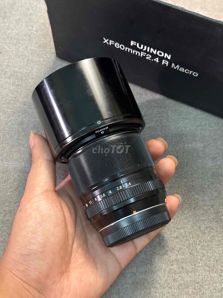 Ống kính Fujifilm XF 60mm F2.4 R Macro Fullbox. Mua bán Máy ảnh, Máy quay tại Quận Hải Châu Đà Nẵng được đăng bởi Tiến Đạt hình 1
