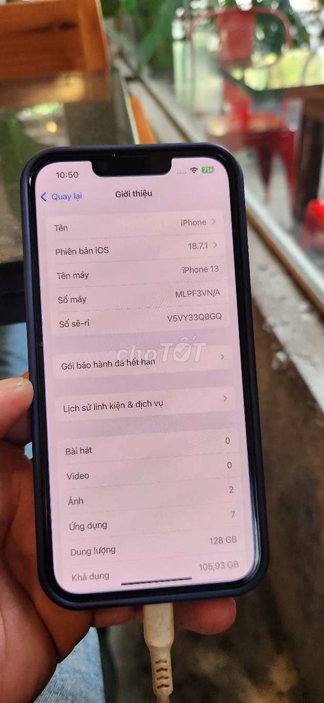 Apple iPhone 13 128GB Đen. Mua bán Điện thoại tại Huyện Củ Chi Tp Hồ Chí Minh được đăng bởi Chau Map hình 1