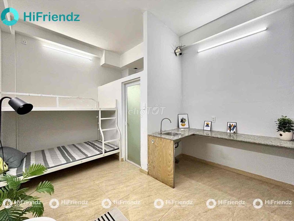 STUDIO MỚI KENG THANG MÁY GẦN CHỢ HẠNH THÔNG TÂY-THỐNG NHẤT FULL NT