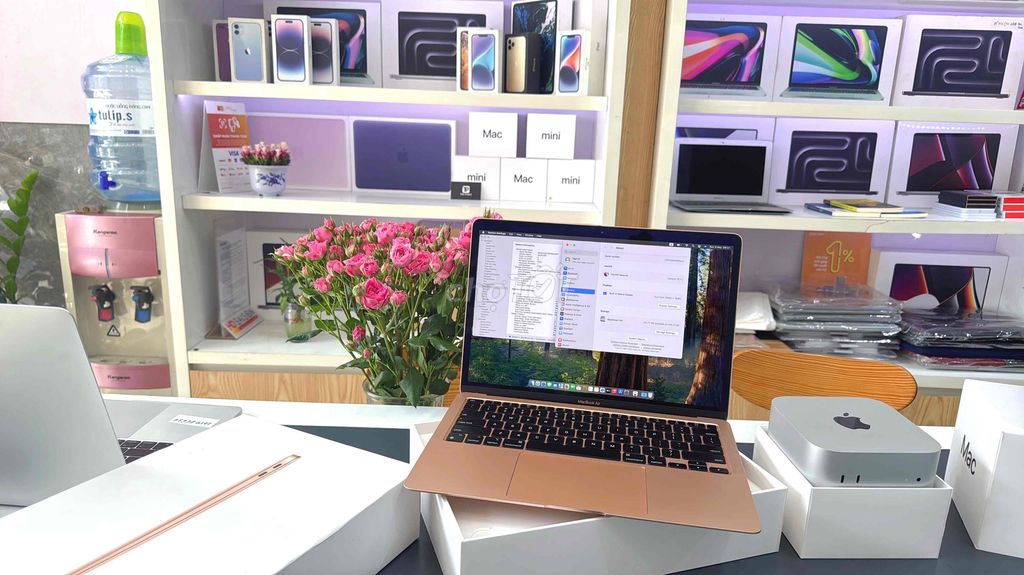 MacBook Air 2020 M1/8GB/256GB Fullbox. Mua bán Laptop tại Quận Thanh Khê Đà Nẵng được đăng bởi Tín Phát Apple hình 1