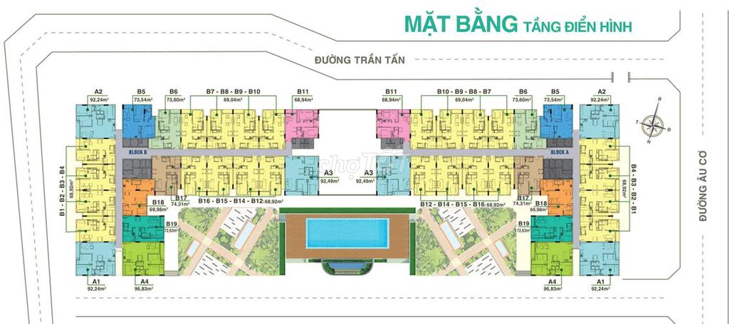 Meloddy Aau Cơ 70M 2PN 2WC View Sân Bay