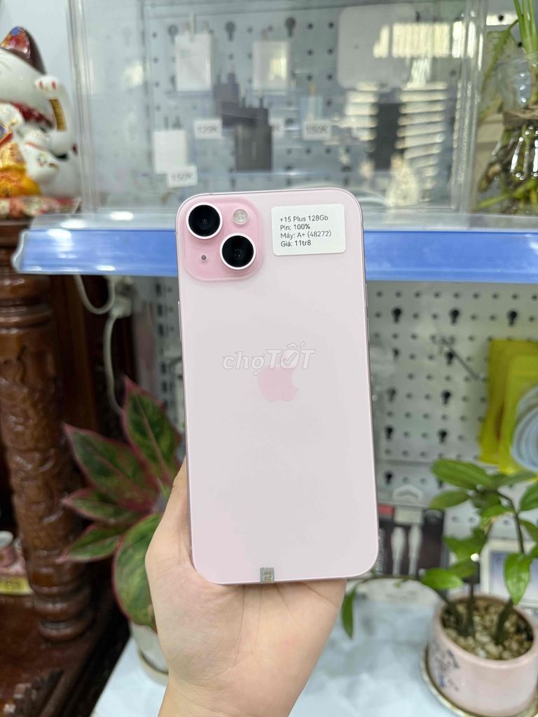 Apple iPhone 15 Plus 128GB Hồng (LL/A) Đẹp 99%. Mua bán Điện thoại tại Huyện Hóc Môn Tp Hồ Chí Minh được đăng bởi Luân Hoài hình 1