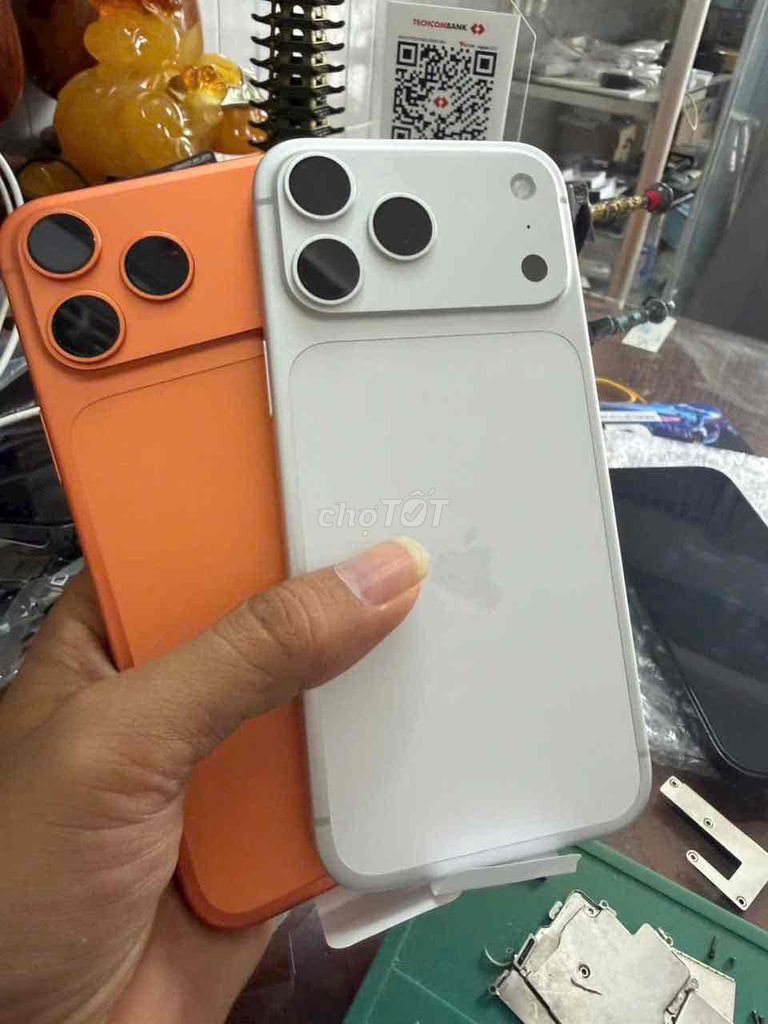 17 Pm 256GB lock mỹ new seal độ 2 sim full Qte. Mua bán Điện thoại tại Quận Bình Thuỷ Cần Thơ được đăng bởi Truong hình 1