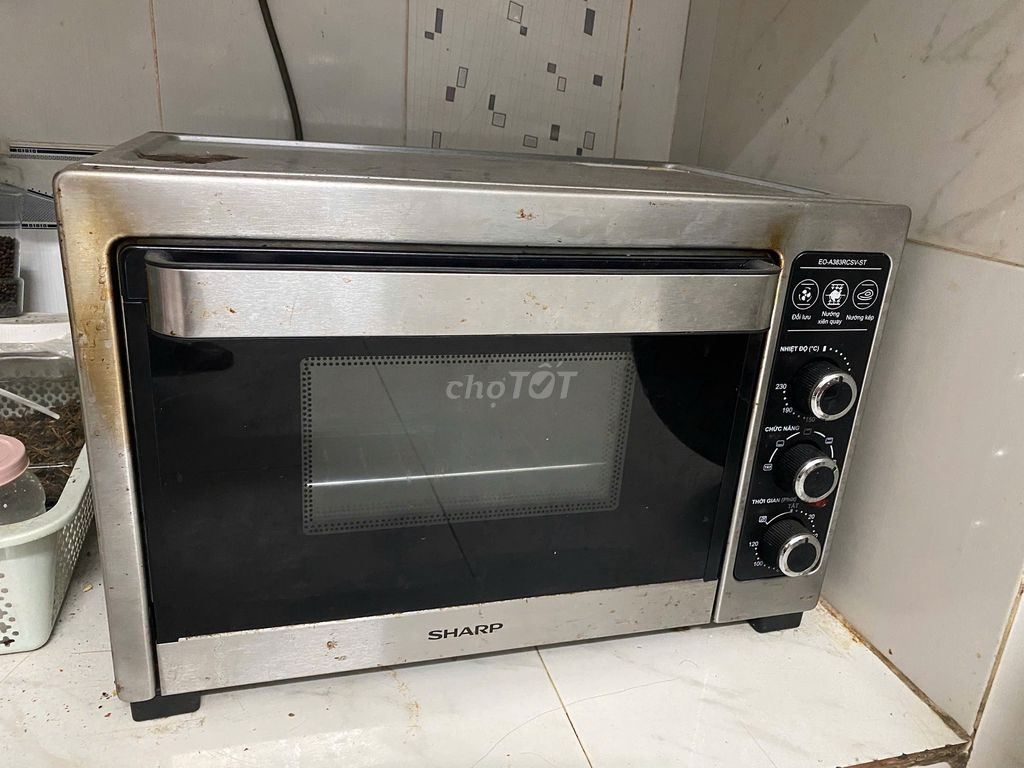 Thanh lý lò nướng sharp 38 lít. Mua bán Bếp, lò, đồ điện nhà bếp tại Quận 6 Tp Hồ Chí Minh được đăng bởi Binh Van hình 1