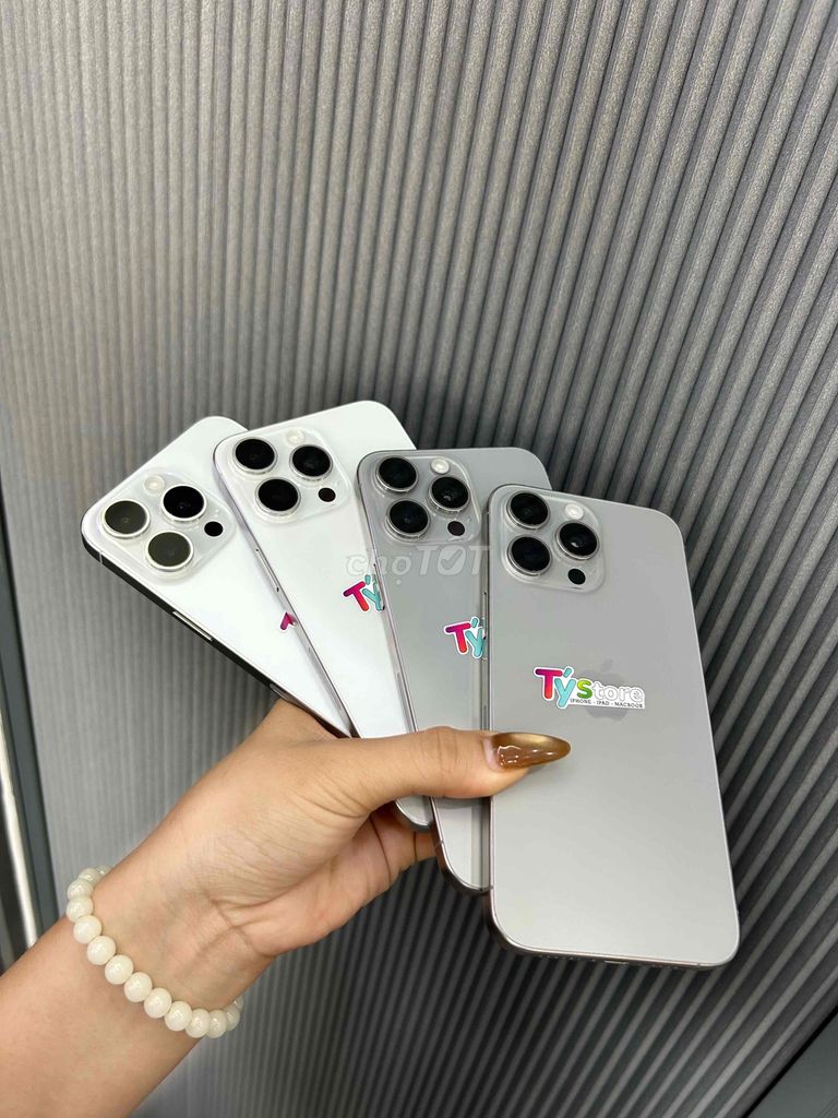 Apple iPhone 15 Pro Max 256-512GB Đa màu. Mua bán Điện thoại tại Huyện Long Thành Đồng Nai được đăng bởi Tý Store Long Thành hình 1