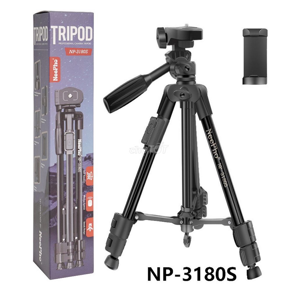 Giá Đỡ Tripod Np-3180S Xoay 360 Độ Kèm Remote. Mua bán Phụ kiện (Màn hình, Chuột...) tại Thành phố Biên Hòa Đồng Nai được đăng bởi Phạm Quỳnh hình 1