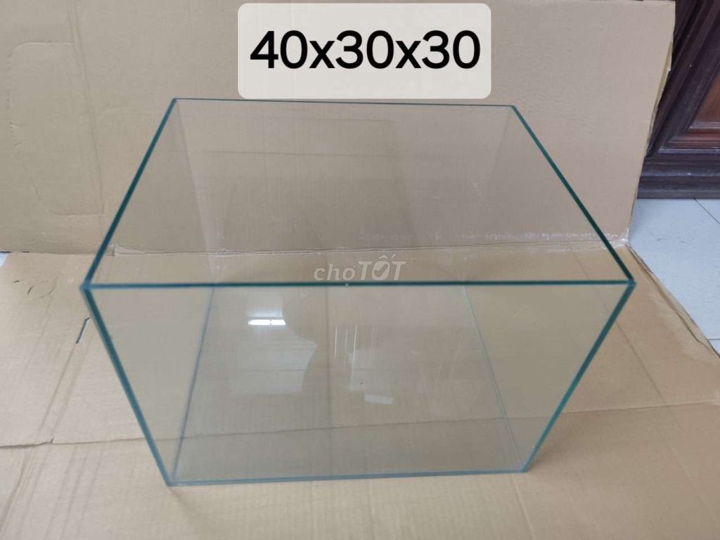 Bể kính 40x30x30 cm. Mua bán Phụ kiện, Thức ăn, Dịch vụ tại Quận Thanh Xuân Hà Nội được đăng bởi alo tớ nè hình 1