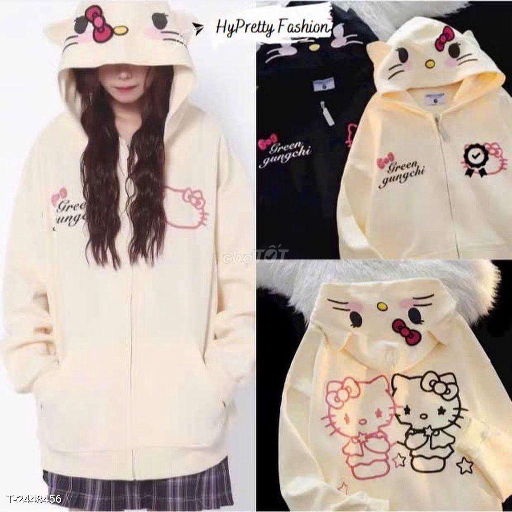 Áo khoác hoodie Nữ Nỉ Đen. Mua bán Quần áo tại Huyện Bình Chánh Tp Hồ Chí Minh được đăng bởi Nguyễn Minh Tiến hình 1
