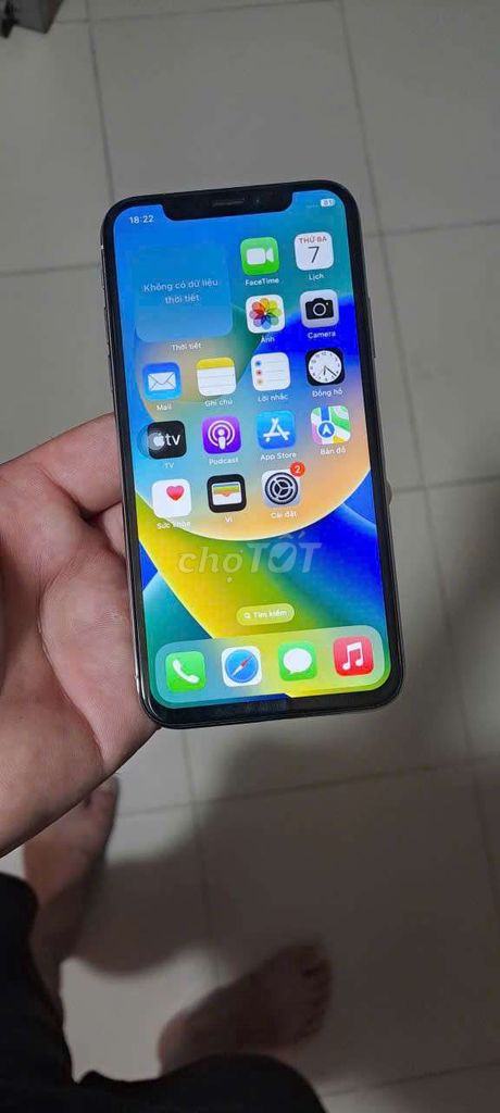 Apple iPhone X Trắng Đã sử dụng. Mua bán Điện thoại tại Quận 12 Tp Hồ Chí Minh được đăng bởi chi loan hình 1