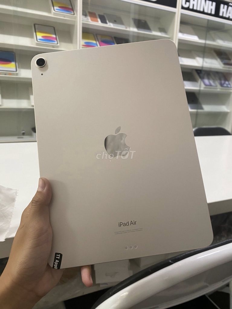 Apple iPad Air 5 64GB Trắng. Mua bán Máy tính bảng tại Quận 1 Tp Hồ Chí Minh được đăng bởi Hội Đồ Điện Tử hình 1