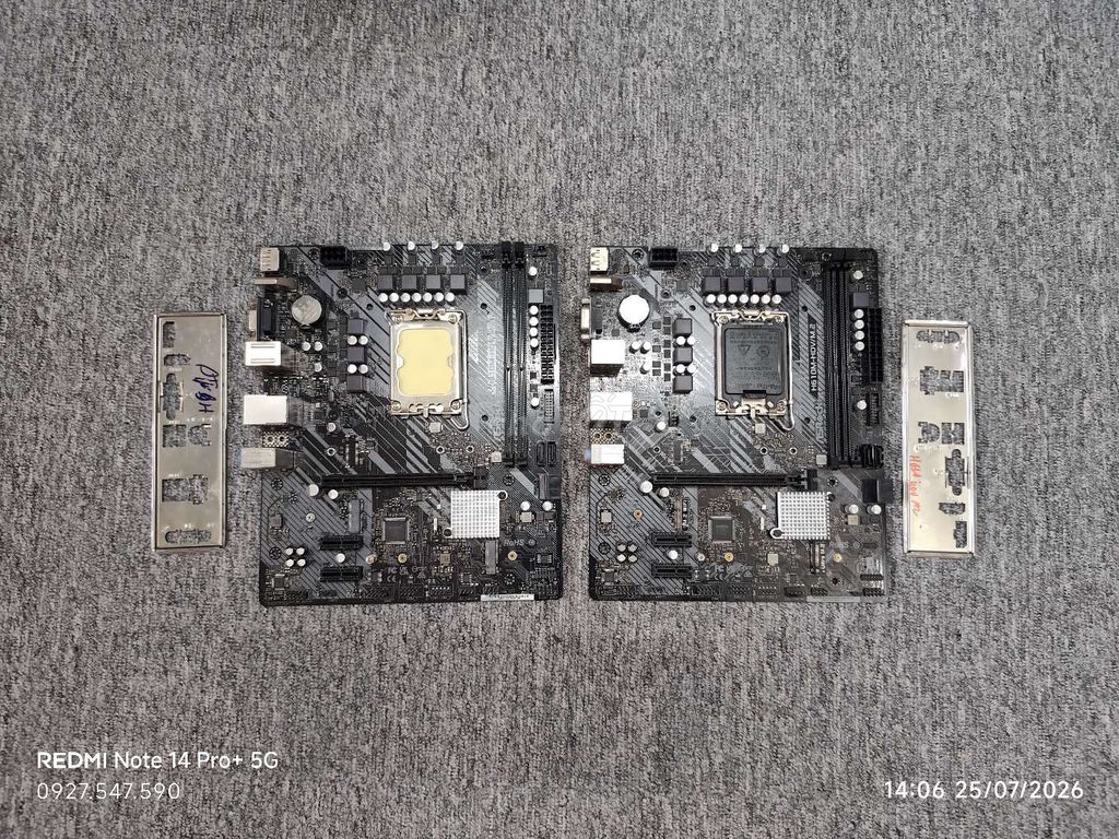 Mainboard Asrock H610M Đen. Mua bán Linh kiện (RAM, Card...) tại Quận 3 Tp Hồ Chí Minh được đăng bởi Tiến Nguyễn hình 1