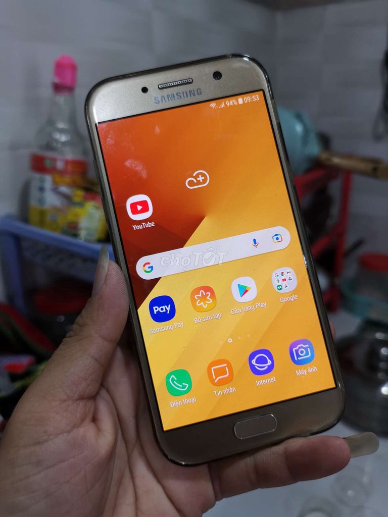 Galaxy A520 3/32GB zin có NFC, pin ngon. Mua bán Điện thoại tại Quận 12 Tp Hồ Chí Minh được đăng bởi Phước Trần hình 1