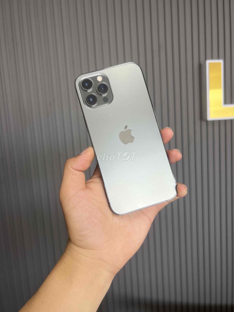iPhone 12 Pro Max 128GB Xám Quốc tế. Mua bán Điện thoại tại Thành phố Bến Tre Bến Tre được đăng bởi Lộc Giàuuuu hình 1