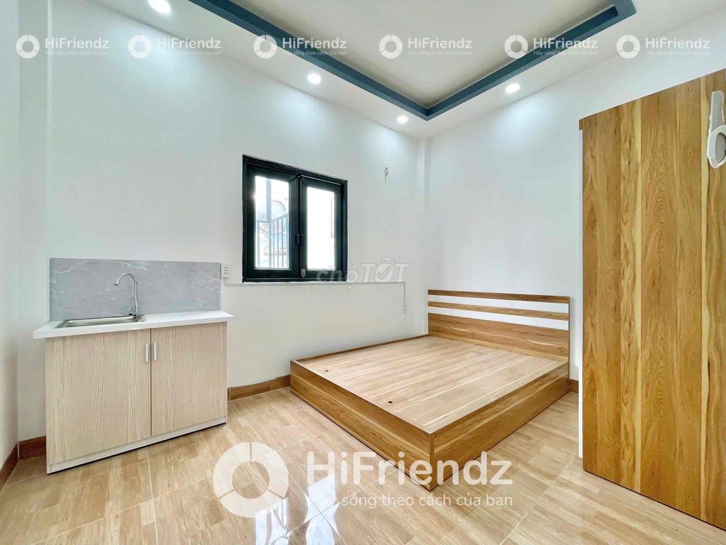 STUDIO FULL NỘI THẤT - CỬA SỔ TRỜI THOÁNG MÁT CÓ THỂ DỌN VÀO NGAY