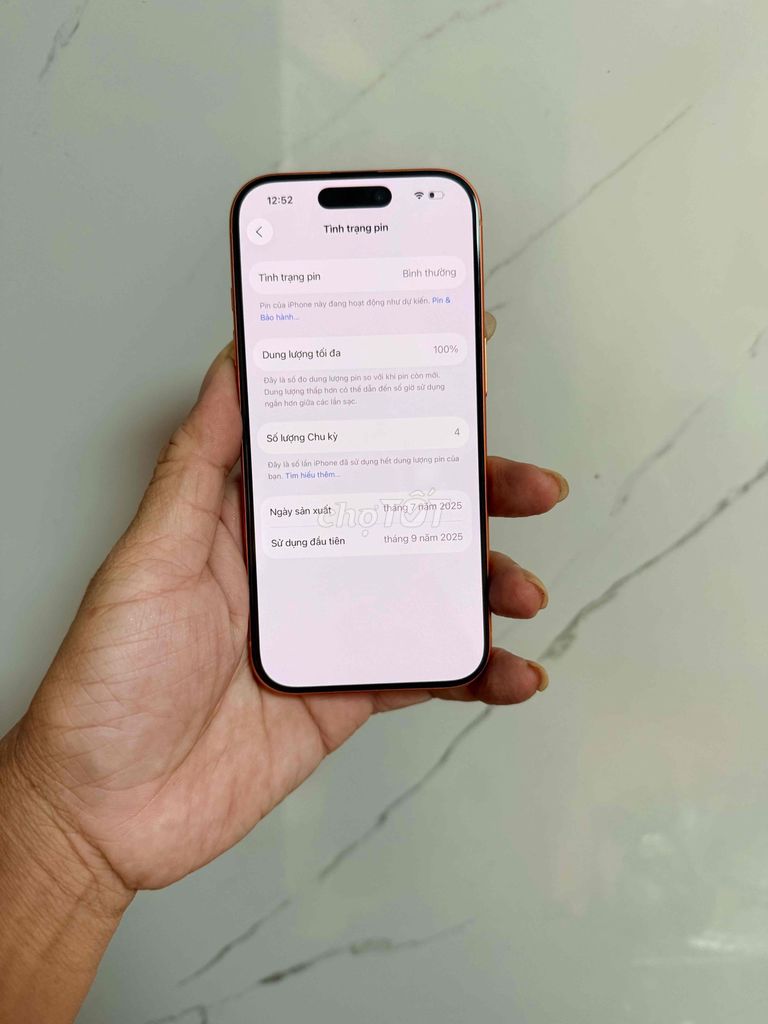 Iphone 17 Pro 256gb Cam Qte Bản Mỹ Esim sạc 4 lần. Mua bán Điện thoại tại Quận 6 Tp Hồ Chí Minh được đăng bởi Chuyên mua bán điện thoại laptop hình 1