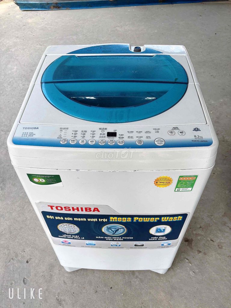 Máy giặt Toshiba 8.2kg. Mua bán Máy giặt tại Quận Ninh Kiều Cần Thơ được đăng bởi Điện Lạnh Hoang Hon hình 1