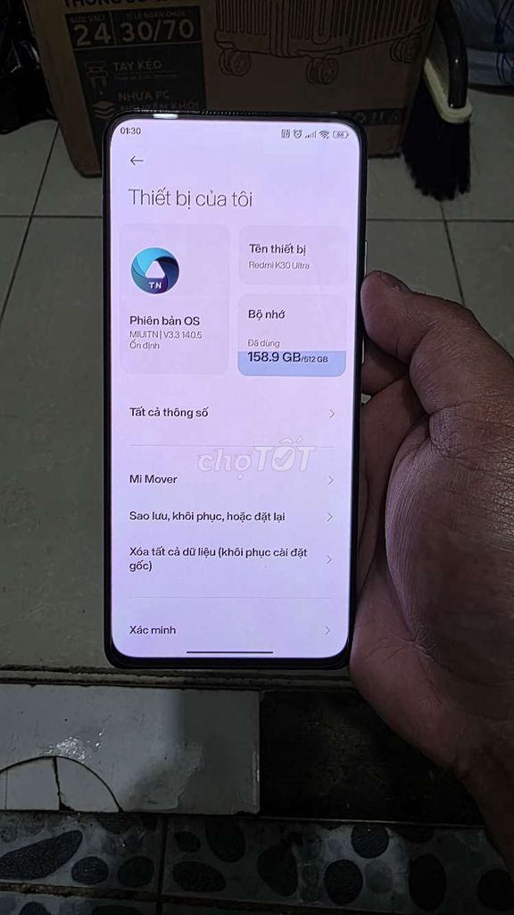 Xiaomi Redmi K30 Ultra 8GB/512GB Xanh. Mua bán Điện thoại tại Quận Cầu Giấy Hà Nội được đăng bởi Tiên hình 1