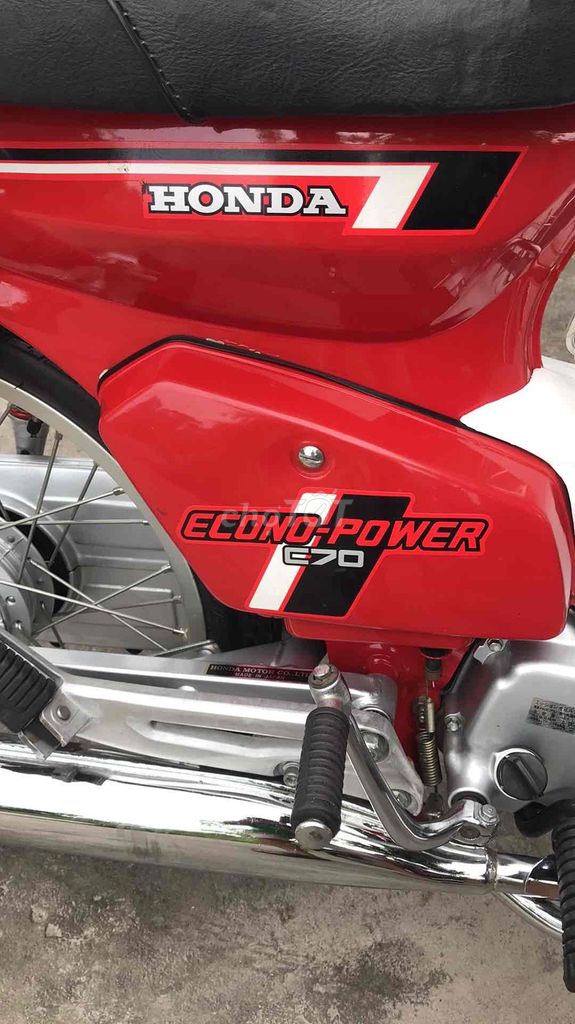 Honda Econo Power C70 Đỏ Trắng. Mua bán Xe máy tại Huyện Củ Chi Tp Hồ Chí Minh được đăng bởi Hoa Lá Cành hình 4