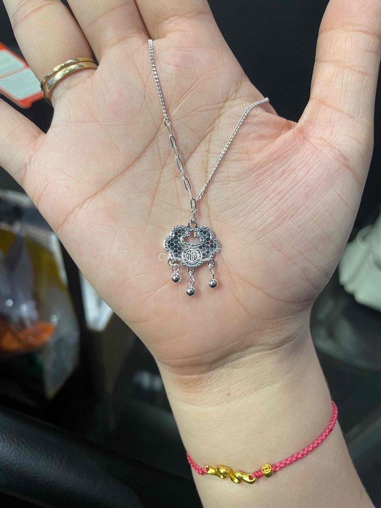 Dây chuyền Bạc 925 Nữ. Mua bán Phụ kiện thời trang khác tại Quận Bình Tân Tp Hồ Chí Minh được đăng bởi Tạp hoá Mini Đùi Gấu  hình 1