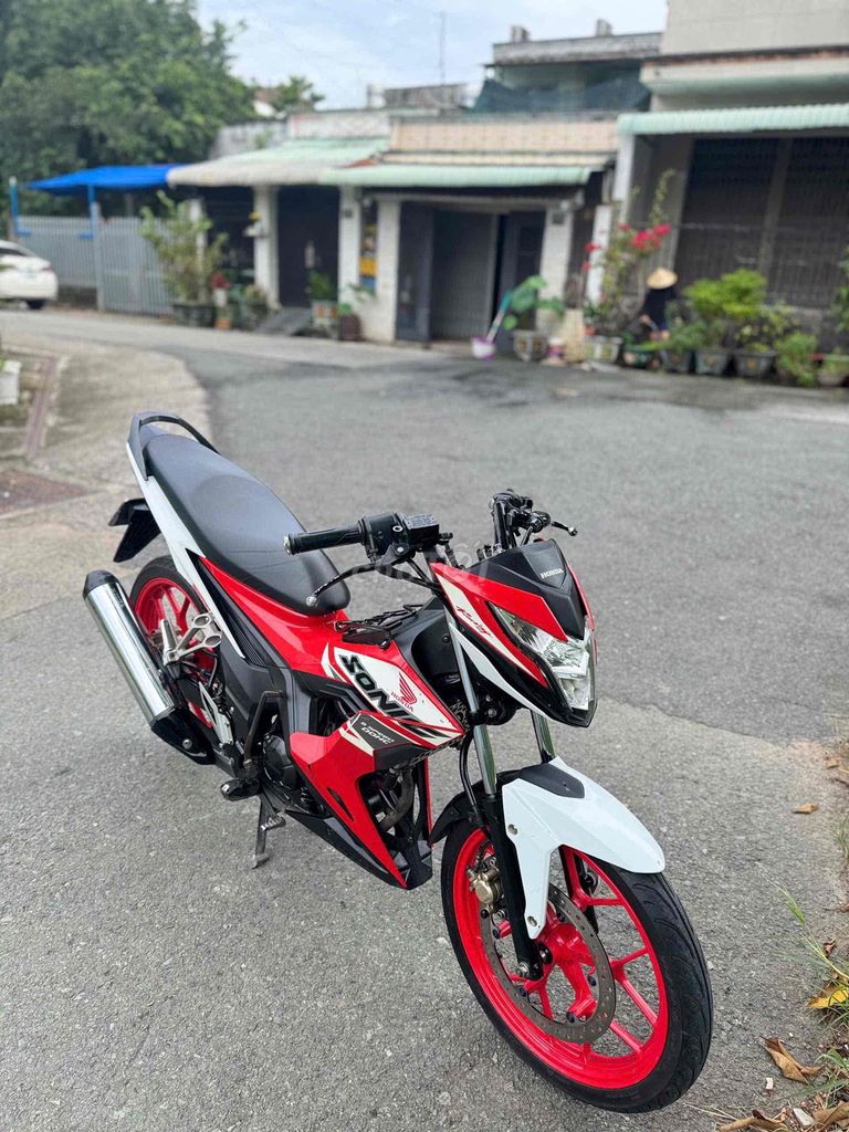 Honda Sonic 2019 Đỏ Trắng Đen. Mua bán Xe máy tại Huyện Củ Chi Tp Hồ Chí Minh được đăng bởi HuỳnhLâm Bổn hình 5