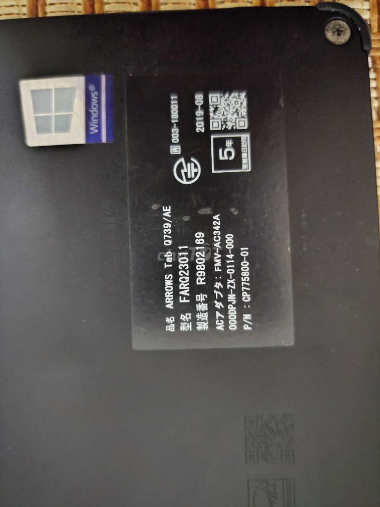 Fujitsu Q739 I3 8130 4GB/128GB. Mua bán Máy tính bảng tại Quận Long Biên Hà Nội được đăng bởi Mr Tea hình 1