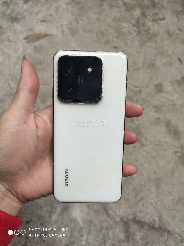 XiaoMi 14 trắng 12/256 zin fullbox