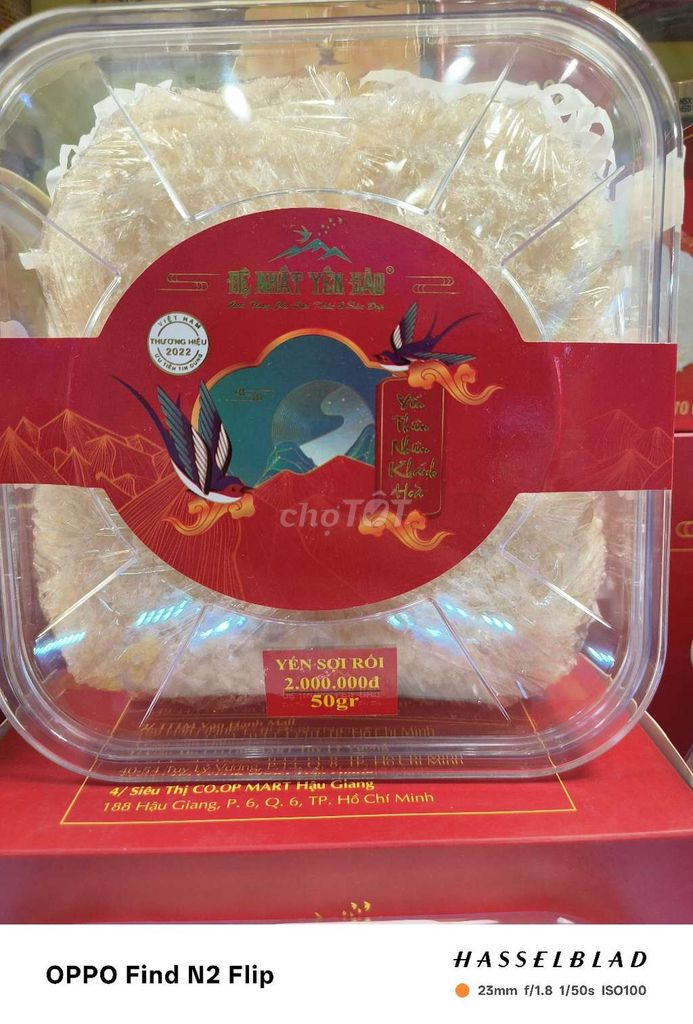 Yến Sào Khánh Hòa Combo 80g Yến nguyên chất. Mua bán Đồ ăn, thực phẩm và các loại khác tại Quận 6 Tp Hồ Chí Minh được đăng bởi nguyễn thị mỹ trinh hình 1