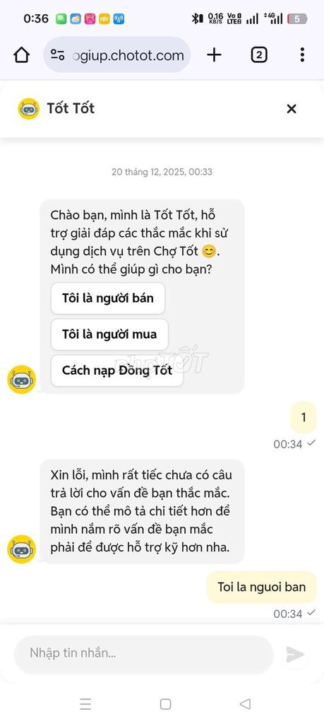 Dịch vụ hỗ trợ Chợ Tốt Trực tuyến. Dịch vụ tại Huyện Định Quán Đồng Nai được đăng bởi Thiên Ân hình 1