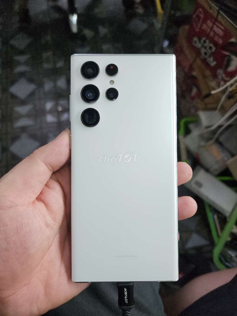 Samsung S22 Ultra 256GB Trắng . Mua bán Điện thoại tại Thành phố Nam Định Nam Định được đăng bởi Thắng Nguyễn hình 1