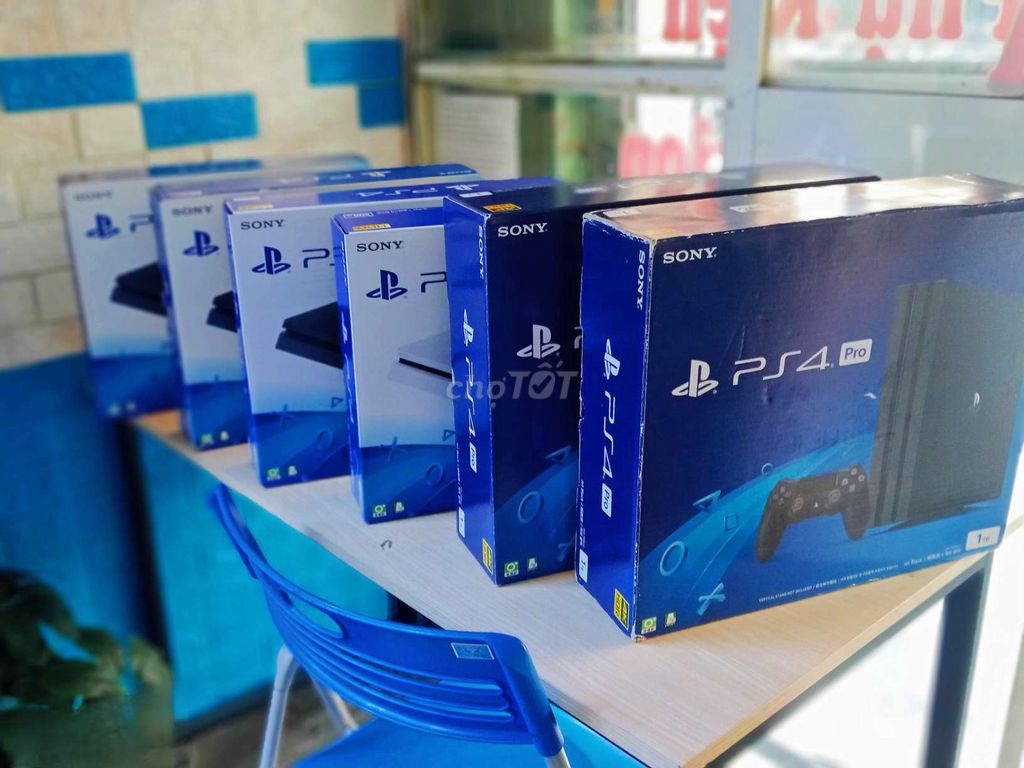 Máy game PS4 PRo & Slim ( Hack 9.0 cài game được)