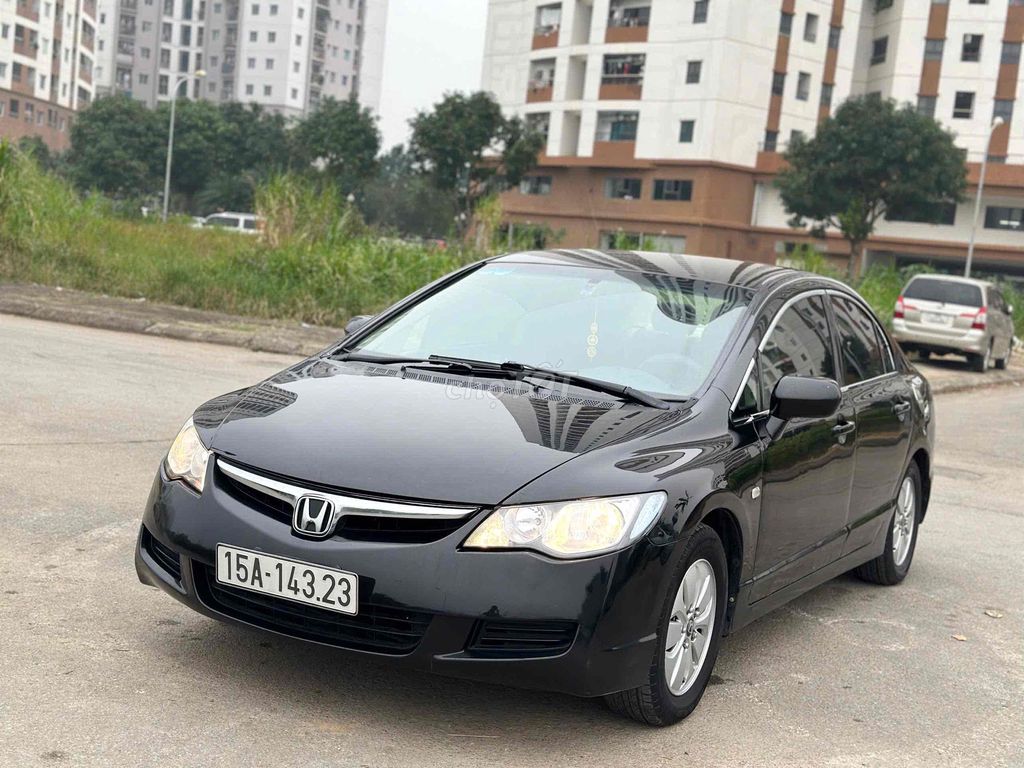 Honda Civic 2007 1.8L Đen. Mua bán Ô tô tại Quận Hà Đông Hà Nội được đăng bởi Ánh Minh hình 2