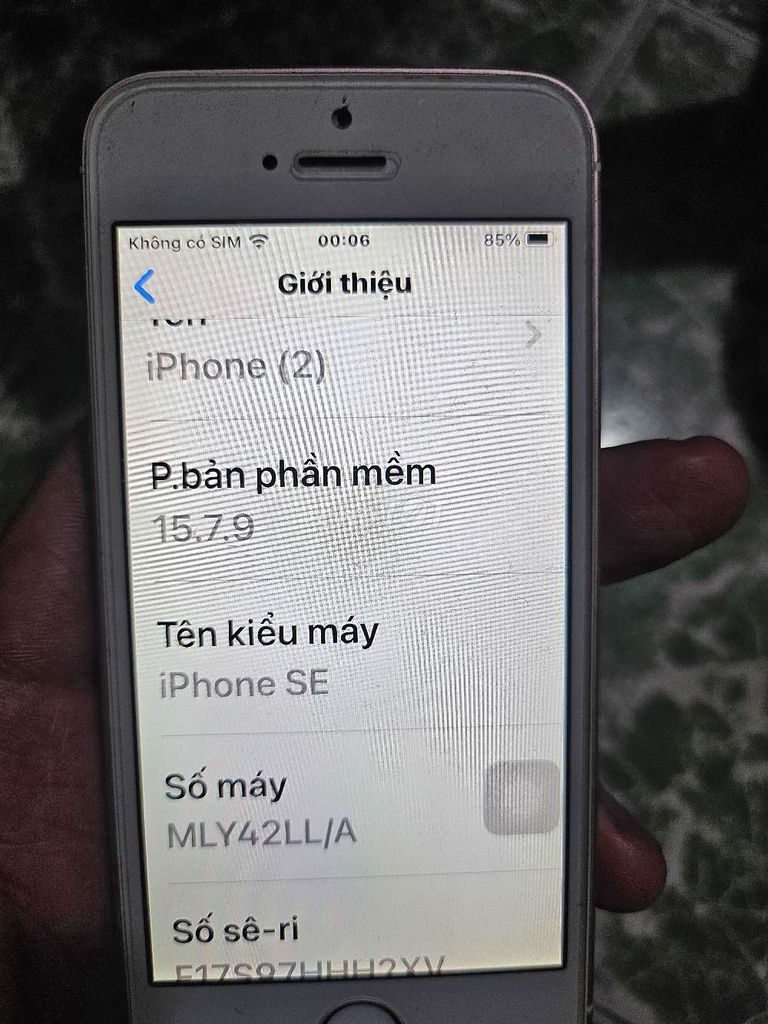Apple iPhone SE Trắng LL/A. Mua bán Điện thoại tại Quận 7 Tp Hồ Chí Minh được đăng bởi Nguyen Thanh Phong   hình 1