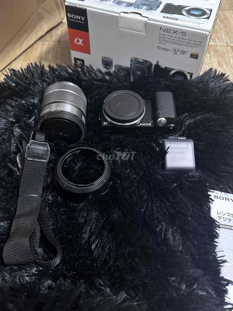 Máy ảnh Sony NEX-5 Đen. Mua bán Máy ảnh, Máy quay tại Quận Hải Châu Đà Nẵng được đăng bởi Nguyễn Thị Trang hình 1