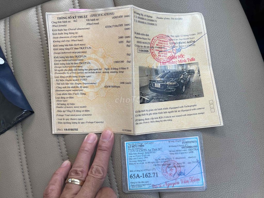 Daewoo Gentra 2009 SX 1.5 MT - 230000 km. Mua bán Ô tô tại Thành phố Vĩnh Long Vĩnh Long được đăng bởi  tư hình 19