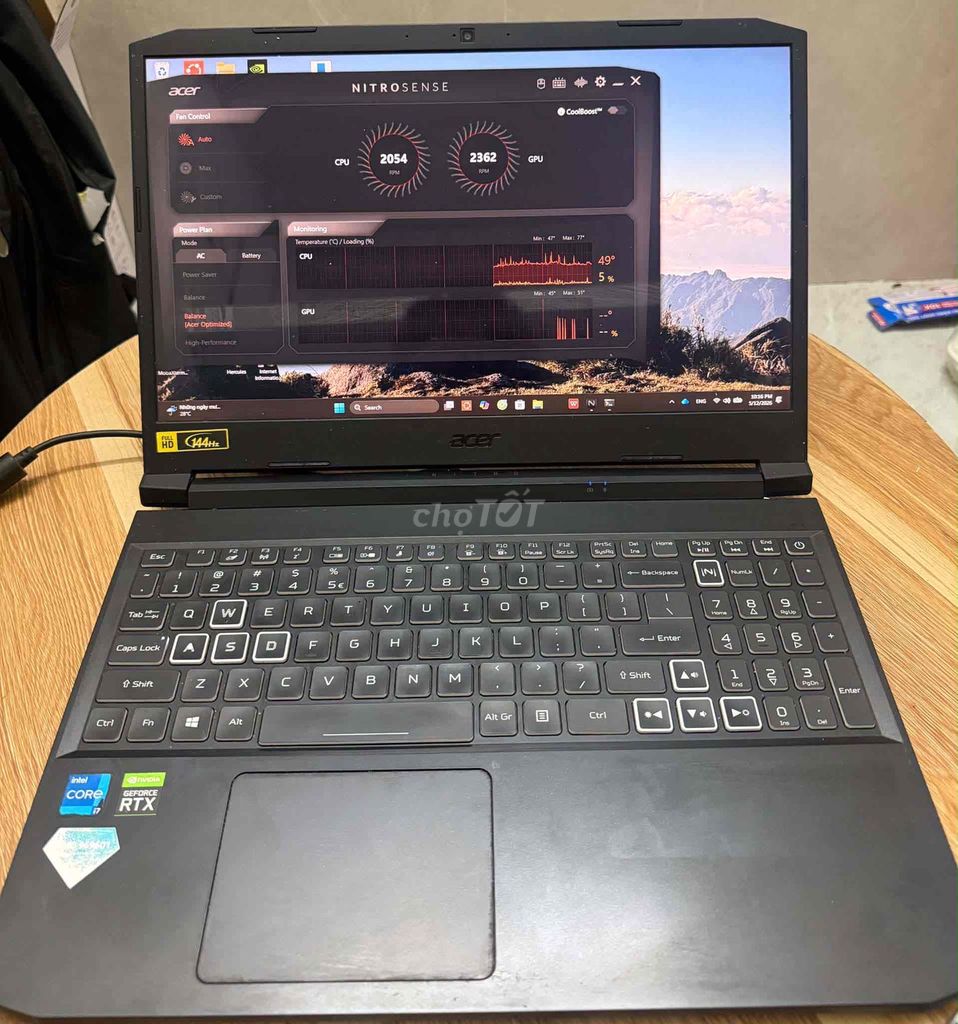 Acer Nitro 5 i7-11800H 16GB/512GB. Mua bán Laptop tại Quận Ngũ Hành Sơn Đà Nẵng được đăng bởi Thành Đạt Nguyễn hình 1