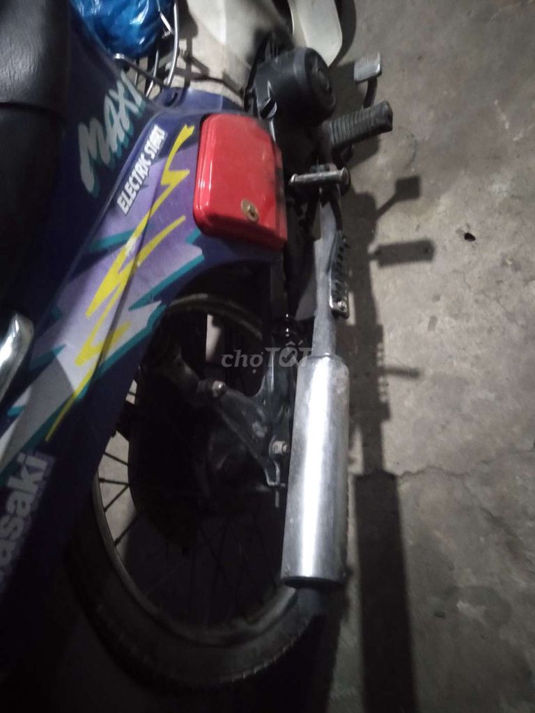 Kawasaki Max Thể thao Xanh trắng. Mua bán Xe máy tại Huyện Bình Chánh Tp Hồ Chí Minh được đăng bởi Thanh phat đat nguyen hình 5