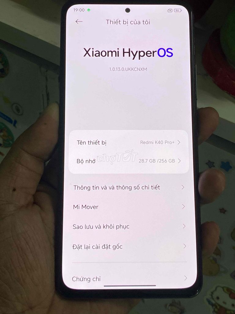 xiaomi k40 pro 5G plus 12Gb/256Gb nguyên rin. Mua bán Điện thoại tại Quận Hải Châu Đà Nẵng được đăng bởi Linh  hình 2