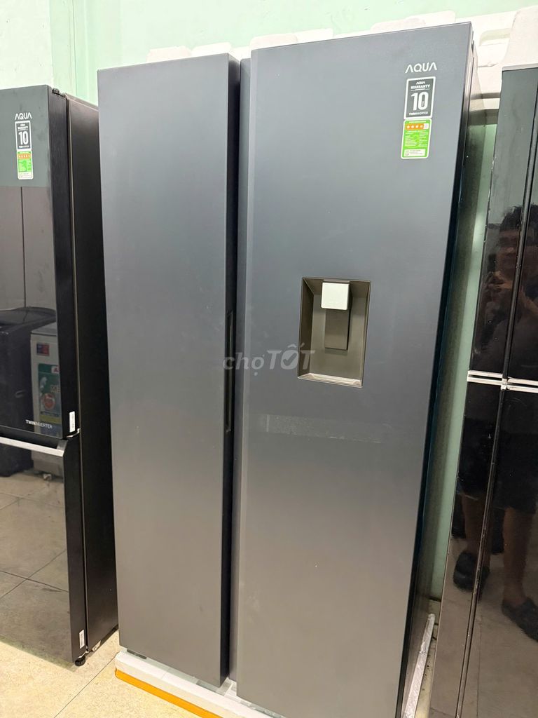 HÀNG TRƯNG BÀY Tủ lạnh Aqua Inverter s633XA 569L . Mua bán Tủ lạnh tại Quận Gò Vấp Tp Hồ Chí Minh được đăng bởi Điện Máy Phát Đạt hình 1