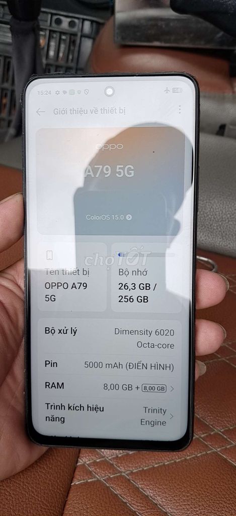 OPPO A79 5G 256GB Đen. Mua bán Điện thoại tại Quận Cái Răng Cần Thơ được đăng bởi CẦM ĐỒ HOÀNG TÂN hình 1